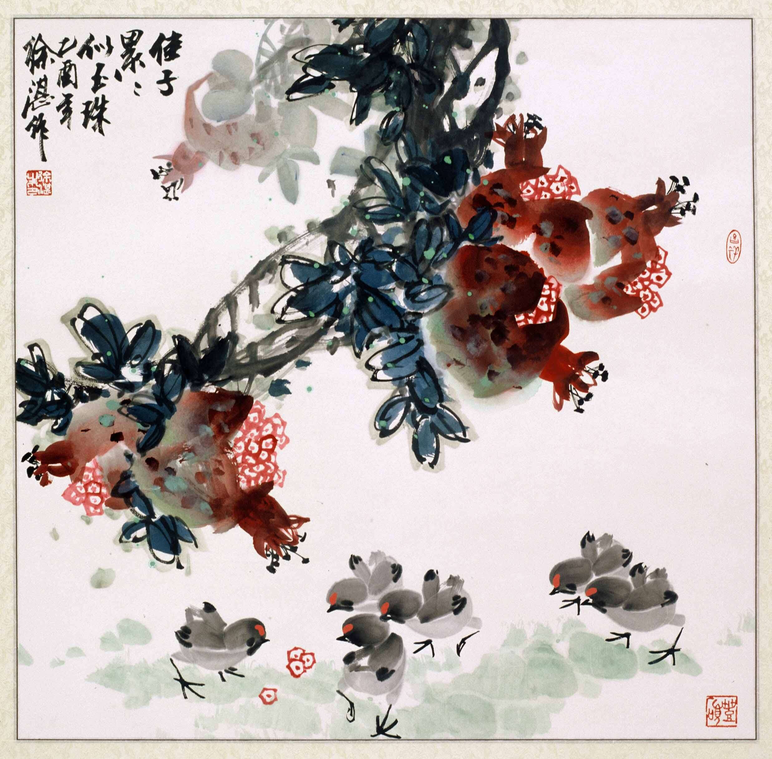 徐湛最新國畫，傳統(tǒng)與現(xiàn)代的和諧交融之韻