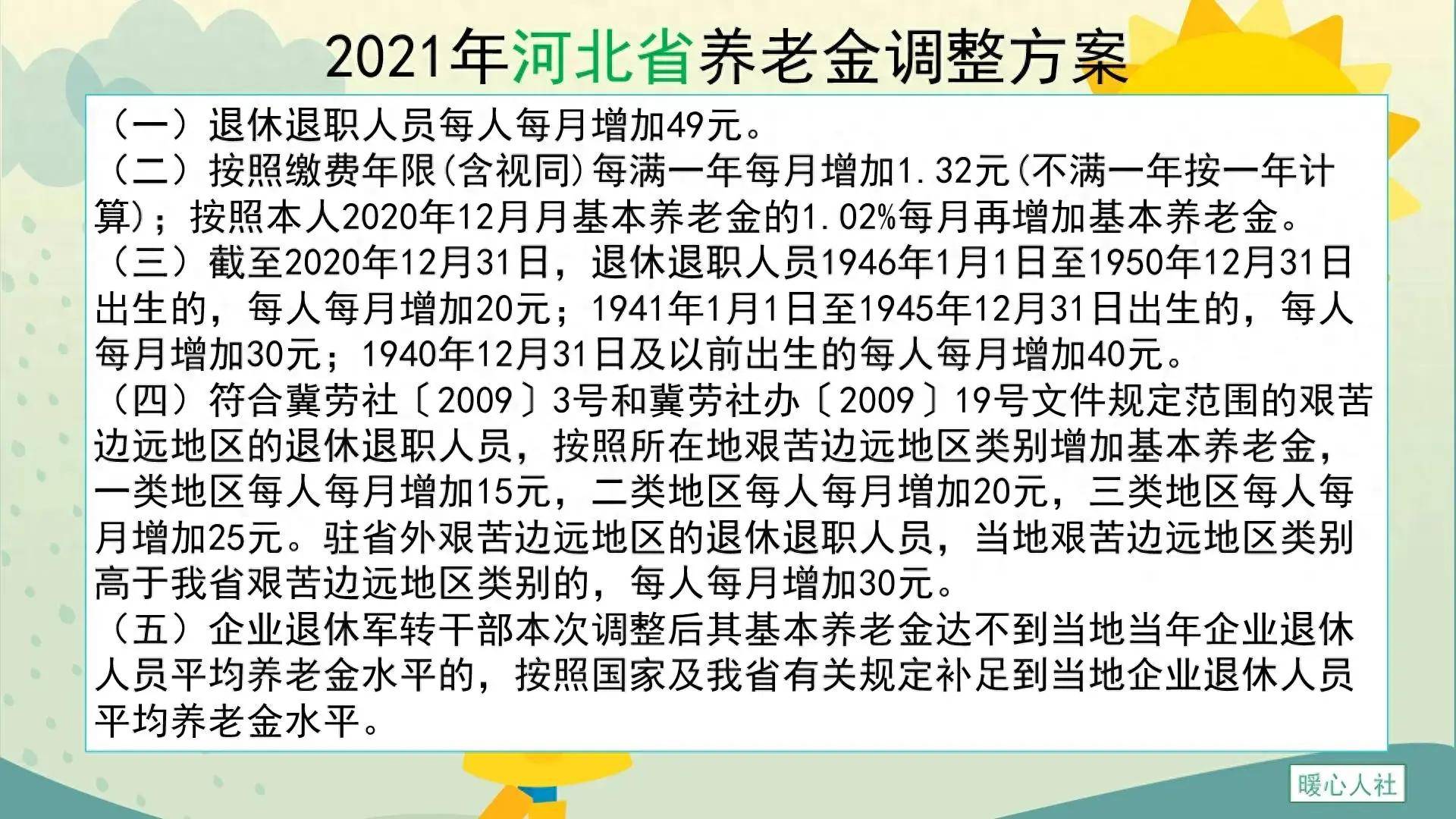河北最新退休政策解析與概述