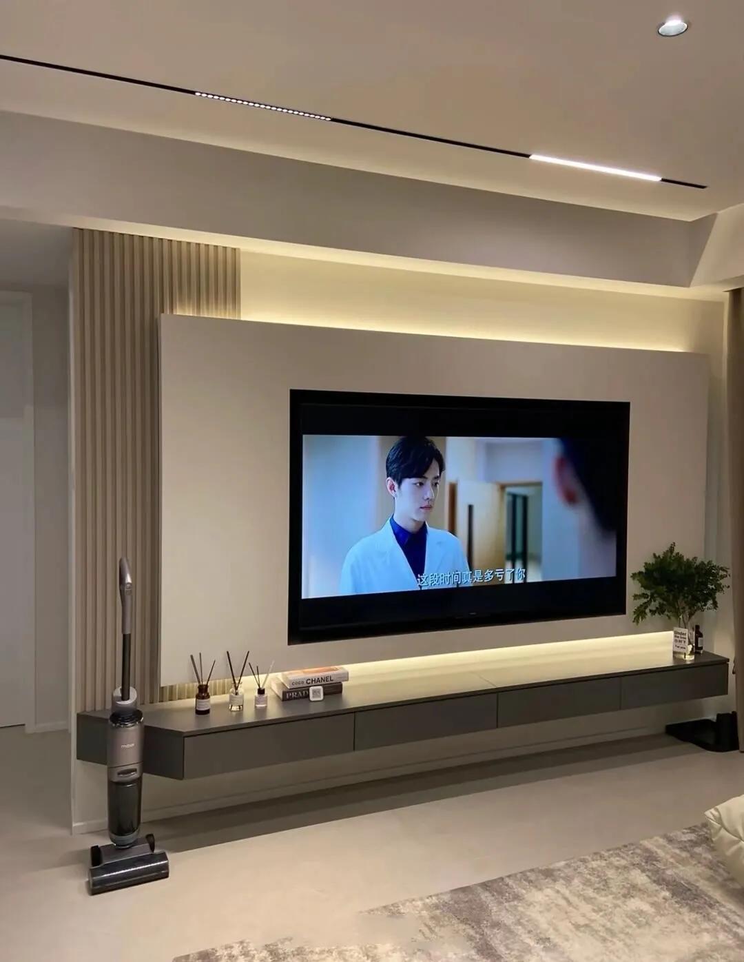 科技美學(xué)新定義下的簡約電視背景圖設(shè)計(jì)風(fēng)采