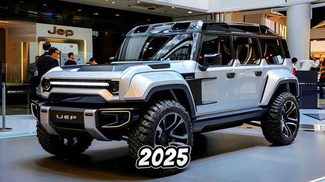 牧馬人2025款最新圖片，時代印記與越野巔峰的完美結合