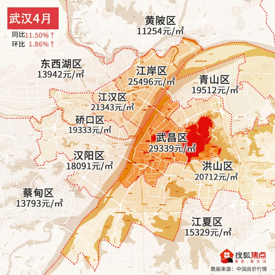 武漢白沙洲最新房價走勢及分析揭秘，最新房價及趨勢解讀